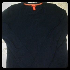 Fitted Navy sweater